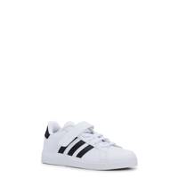 Youth Boys' Grand Court 2.0 Sneaker FOOTWEAR WHITE/CORE BLACK view
