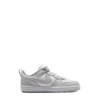 Youth Boy's Court Borough Low Sneaker OFF WHITE/GREY FOG WHITE view