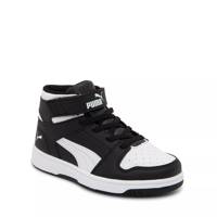 Youth Boys’ Rebound Layup Basketball Shoe Black/White view