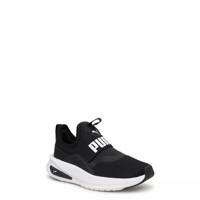 Youth Boys' Soft Enzo Evo Slip-On Running Shoe PUMA BLACK view
