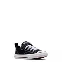 Youth Boys' Chuck Taylor All Star Malden Street Oxford Sneakers BLACK/BLACK/WHITE view
