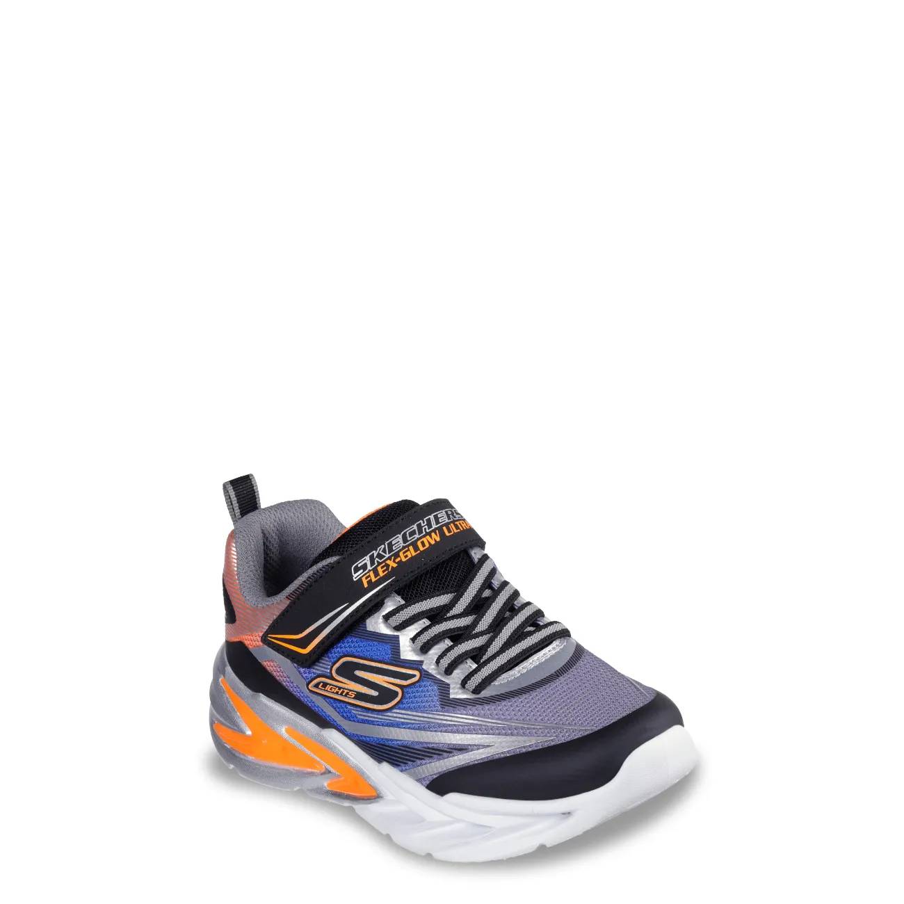 Skechers Youth Boy's Flex-Glow Sneaker Wide