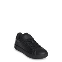 Youth Boy's Grand Court Shoe BLACK view