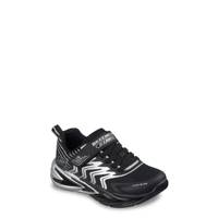 Youth Boys' Flex-Glow Ultra Sneaker BLACK/SILVER view
