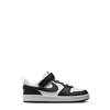 Youth Unisex Court Borough Low Recraft Court EL Sneaker BLACK/WHITE view