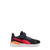 Youth Boys' Anzarun Lite AC Sneaker NEW NAVY/FOR ALL TIME RED/ORANGE GLO view