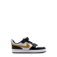 Youth Unisex Court Borough Low Recraft Court EL Sneaker BLACK/METALLIC GOLD view