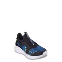 Youth Boys' Ultra Flex 3.0-Triple Pointz Sneaker BLACK/BLUE/LIME view