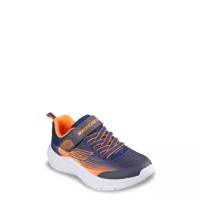 Youth Boys' Microspec Advance Running Shoe Navy/Orange view