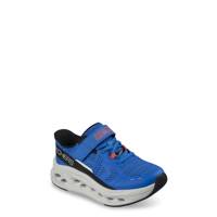 Youth Boy's Max Cushioning Glide-Step Sneaker BLUE/BLACK view