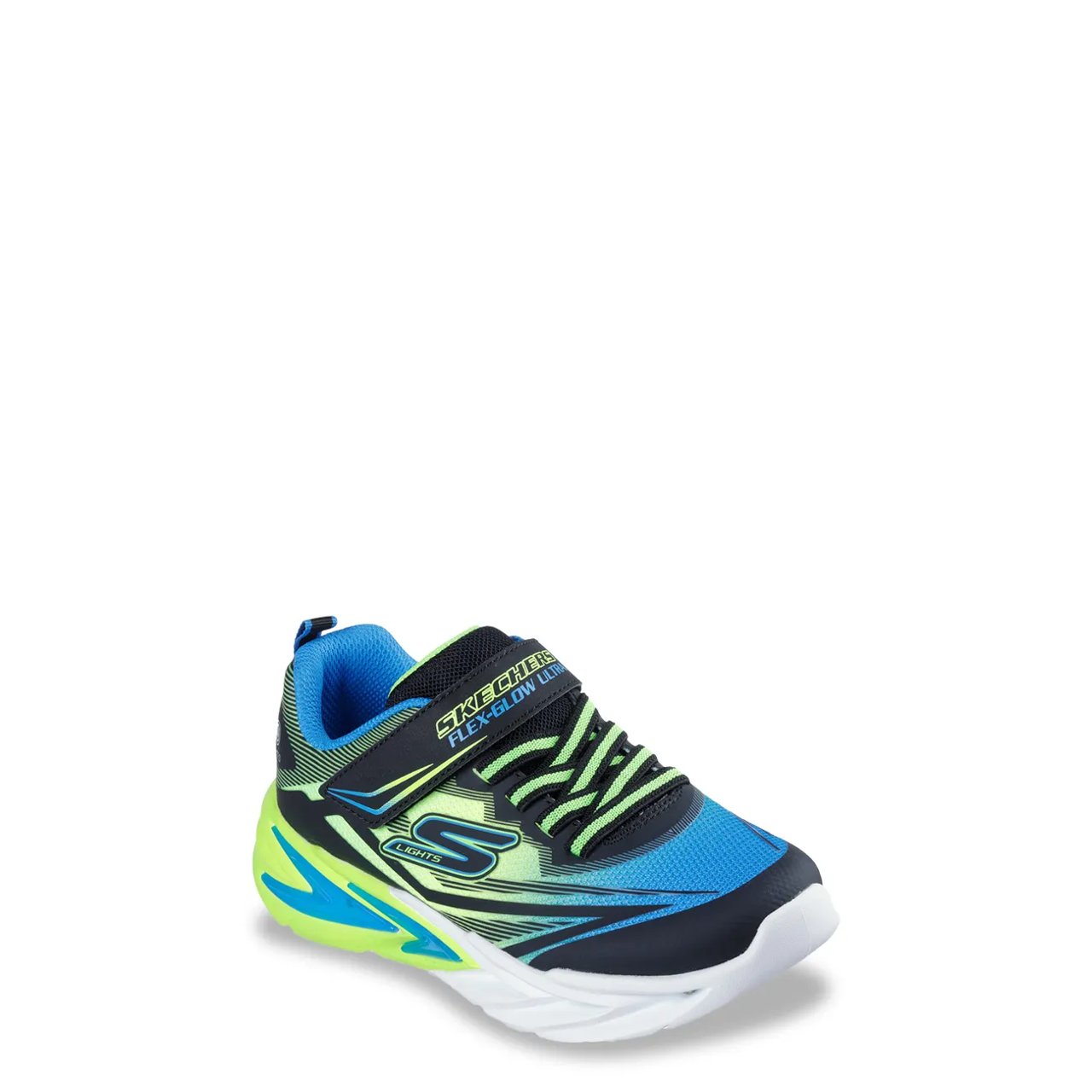 Youth Boys' S Lights Flex-Glow Ultra Running Shoe