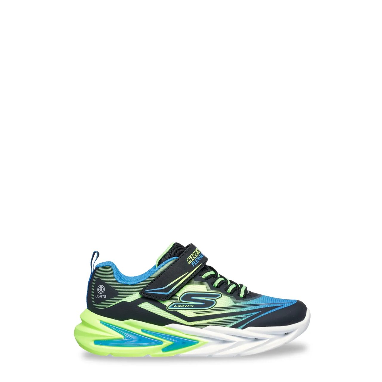 Youth Boys' S Lights Flex-Glow Ultra Running Shoe