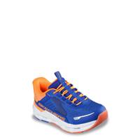 Youth Boys' Hands Free Slip-ins Glide-Step Plus Vista-Lane Sneaker BLUE/ORANGE view