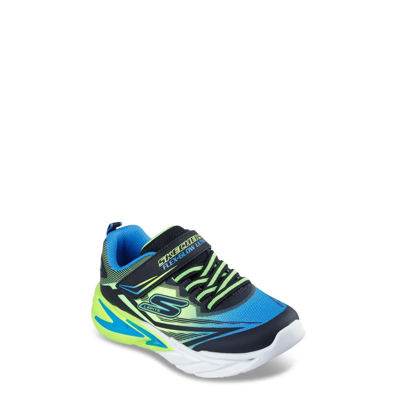 Skechers Youth Boy's Flex-Glow Ultra Wide Width Sneaker