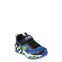 Youth Boys' Mega-Craft 3.0 Sneaker BLACK/LIME view