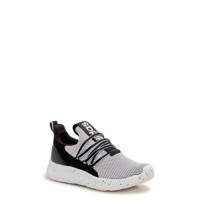 Youth Boys' Lite Racer Adapt 7.0 Slip-On Running Shoe CLOUD WHITE/CORE BLACK/CORE BLACK view