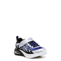Youth Boys' Microspec Max Advance Sneaker SILVER/ROYAL BLUE view