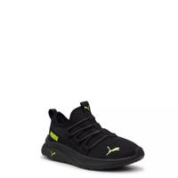 Youth Boys' One4all Slip-On Sneaker PUMA BLACK/ LIME POW/COOL DARK GRAY view