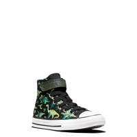 Youth Boys' Malden Street Easy On Mid Sneaker Black/White/Green view