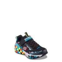 Youth Boys' Mega-Craft 3.0 Slip-On Running Shoe Black/Multi view