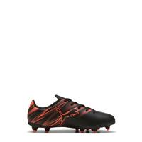 Youth Boys' Attacanto 012 FG/AG Soccer Cleats BLACK/GLOWING RED view