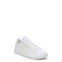 Youth Girls' Grand Court 2.0 Sneaker CLOUD WHITE/IRIDESCENT/CLOUD WHITE view