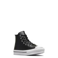 Youth Girls' Chuck Taylor All Star EVA Lift High Top Sneaker BLACK/NATURAL IVORY view
