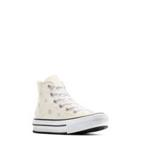 Youth Girls' Chuck Taylor All Star Eva Lift Joyful Floral Sneaker LIGHT YELLOW view