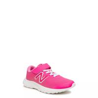 Youth Girls' 520 AC Running Shoe HIGH PINK/WHITE/SIGNAL PINK view
