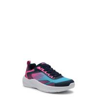 Youth Girl's Microspec Advance Running Sneaker NAVY/MULTI view