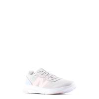 Youth Girls' 578 Wide Width Sneaker GREY/PINK/BRIGHT SKY WIDE view