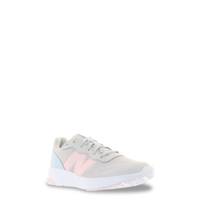 Youth Girls' 578 Wide Width Sneaker GREY/PINK/BRIGHT SKY WIDE view
