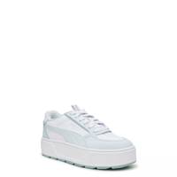 Youth Girls' Karmen Rebelle Jr. Sneaker PUMA WHITE/DEWDROP/PUMA SILVER view