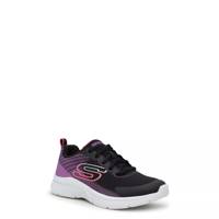 Youth Girls' Microspec Plus Running Shoe Black/Purple view