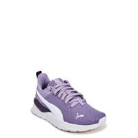 Youth Girls' Anzarun Lite Running Shoe PALE PLUM/PUMA WHITE/MIDNIGHT PLUM view