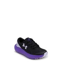 Youth Girls' Surge 4 Running Shoe BLACK/LAVISH PURPLE view