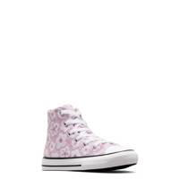 Youth Girls' Chuck Taylor All Star&nbsp;High Top Floral Embroidery Sneaker STARDUST LILAC/GRAPE FIZZ/WHITE view