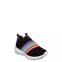 Youth Girls' Ultra Flex Brightful Day Sneaker Black view
