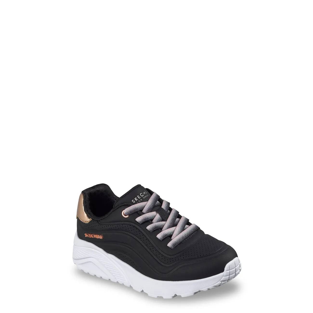 Skechers Girl's Uno Lite Slip-on Sneakers