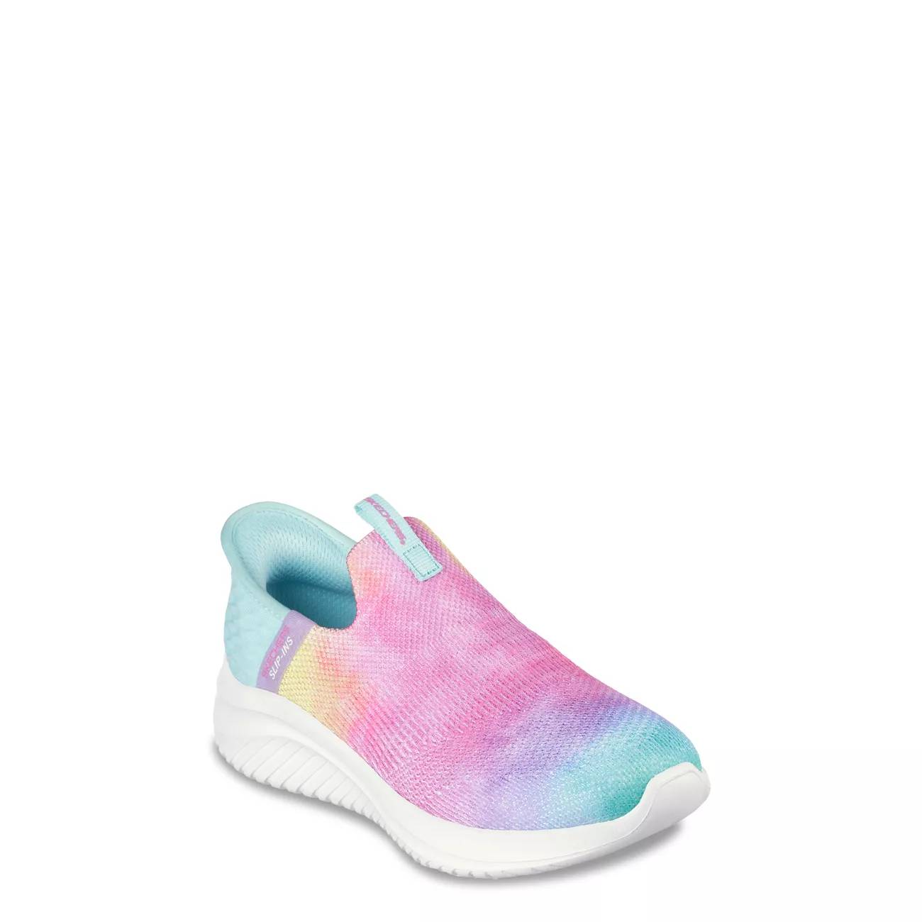 Youth Girls' Hands Free Slip-Ins Ultra Flex 3.0-Pastel Clouds Sneaker