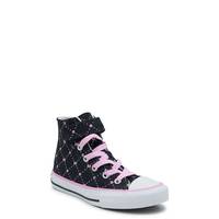 Youth Girls' Hello Kitty High Top Sneaker BLACK/PINK view