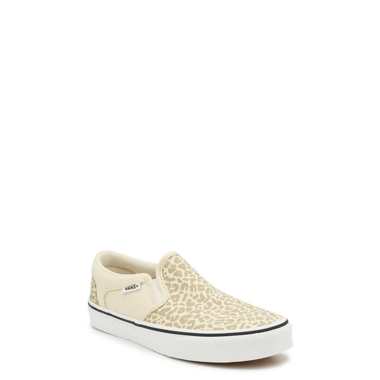 Vans Youth Girl's J Asher Leopard Sneaker