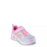 Youth Girls' S-Lights: Princess Wishes Running Shoe PINK/MULTI view