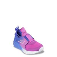 Youth Girls' Skech Fast 2.0 - Vibrant Colors Slip-On Running Shoe Blue/Purple view