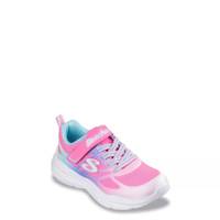 Youth Girls' Power Jams Running Shoe HOT PINK/MULTI view