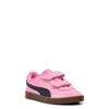 Toddler Girls' Club Era II 13 Slip-On Sneaker PINK/BLACK view