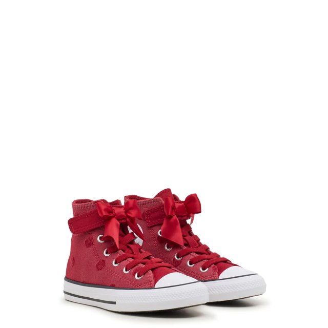 y❤︎ Converse Youth Girls' Chuck Taylor All Star Bow Easy On High Top