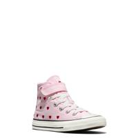 Youth Girls' Chuck Taylor All Star Hearts & Roses Easy On Sneaker VINTAGE WHITE/NEWFOUND/BLACK view