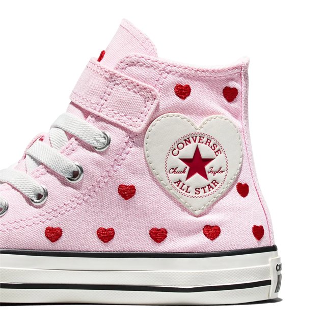 Converse Youth Girls' Chuck Taylor All Star Hearts & Roses Easy On