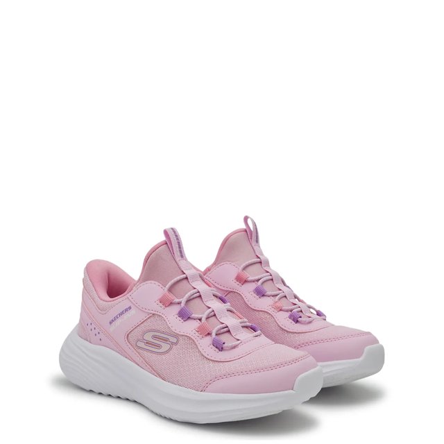 ひわ Skechers Youth Girls' Bounder Pro Hands-Free Slip Ins Sneaker